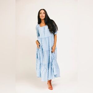 Daymaker Baby Blue Maxi Dress